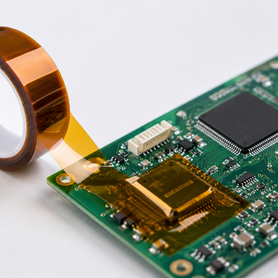 electronic manufacturing tape on pcb